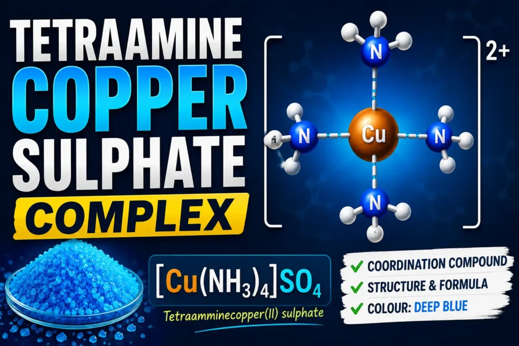 tetraamine copper sulphate complex