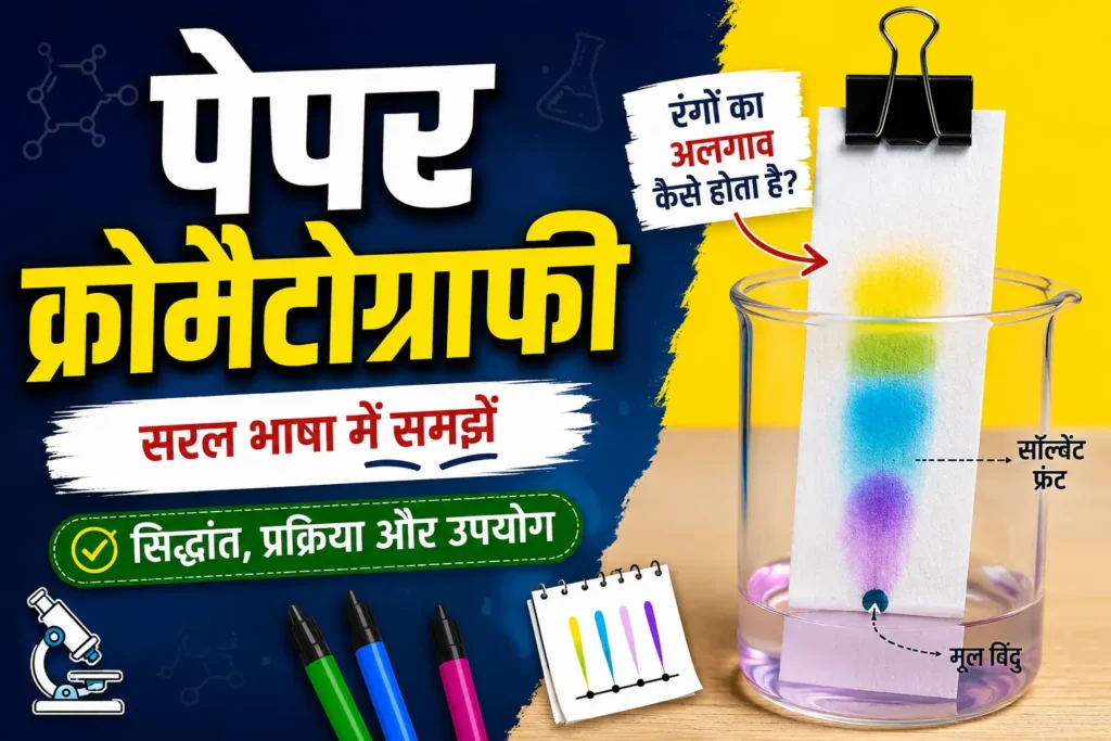 Paper Chromatography in Hindi