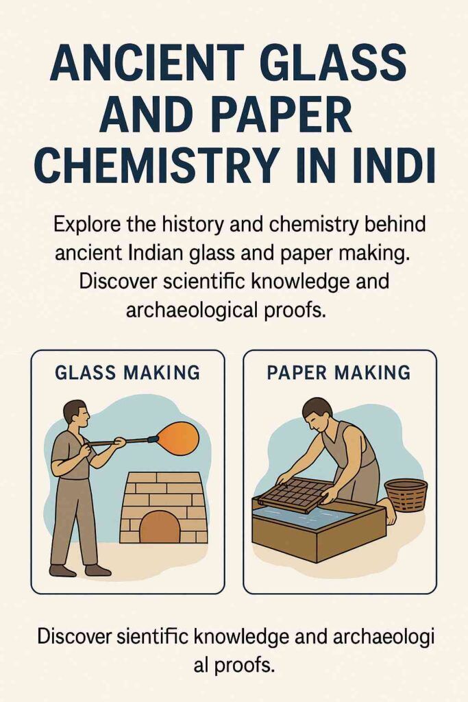 Ancient Glass Paper Chemistry