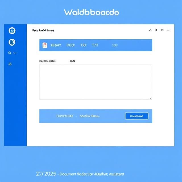 Document Redaction Tool