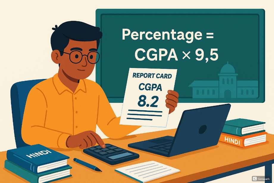 CGPA to Percentage Tool