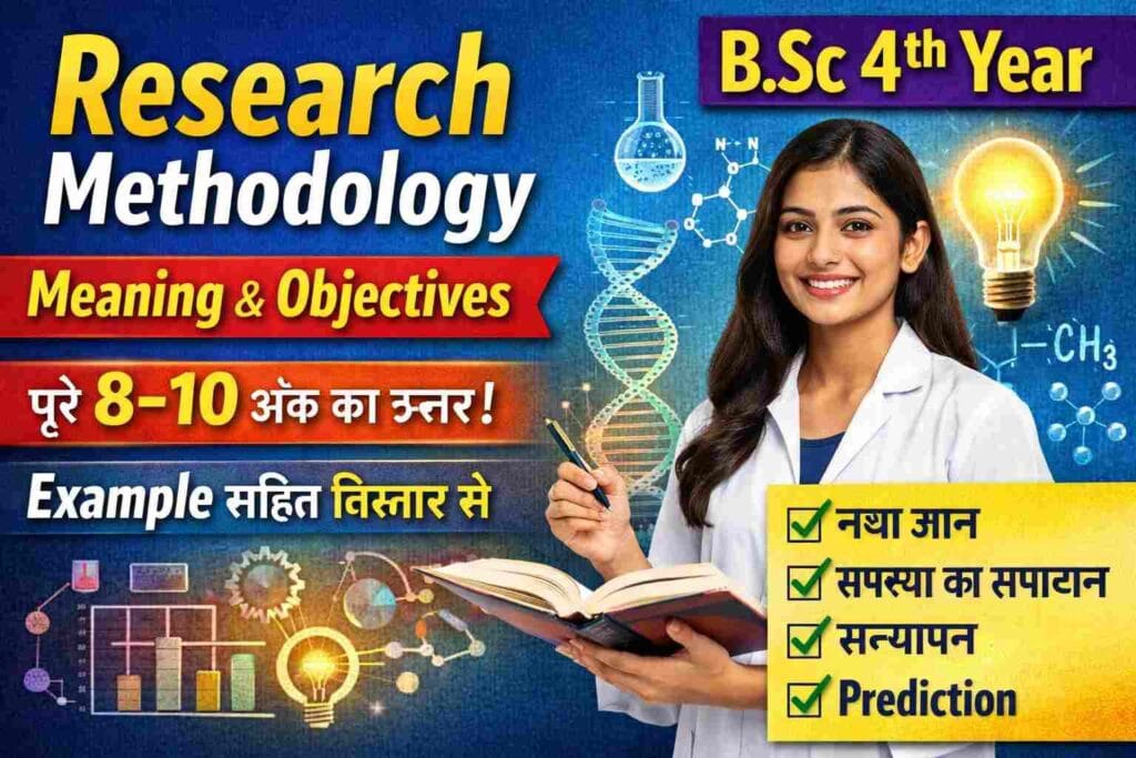 B.Sc.4 Research Methodology Unit I Module 1B