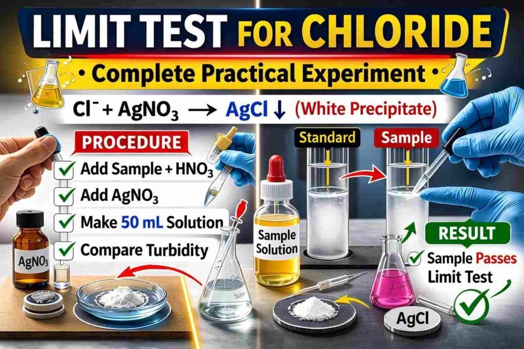 chloride test in hindi