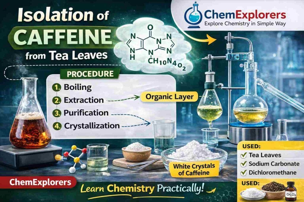 isolation of caffeine from tea leaves practical