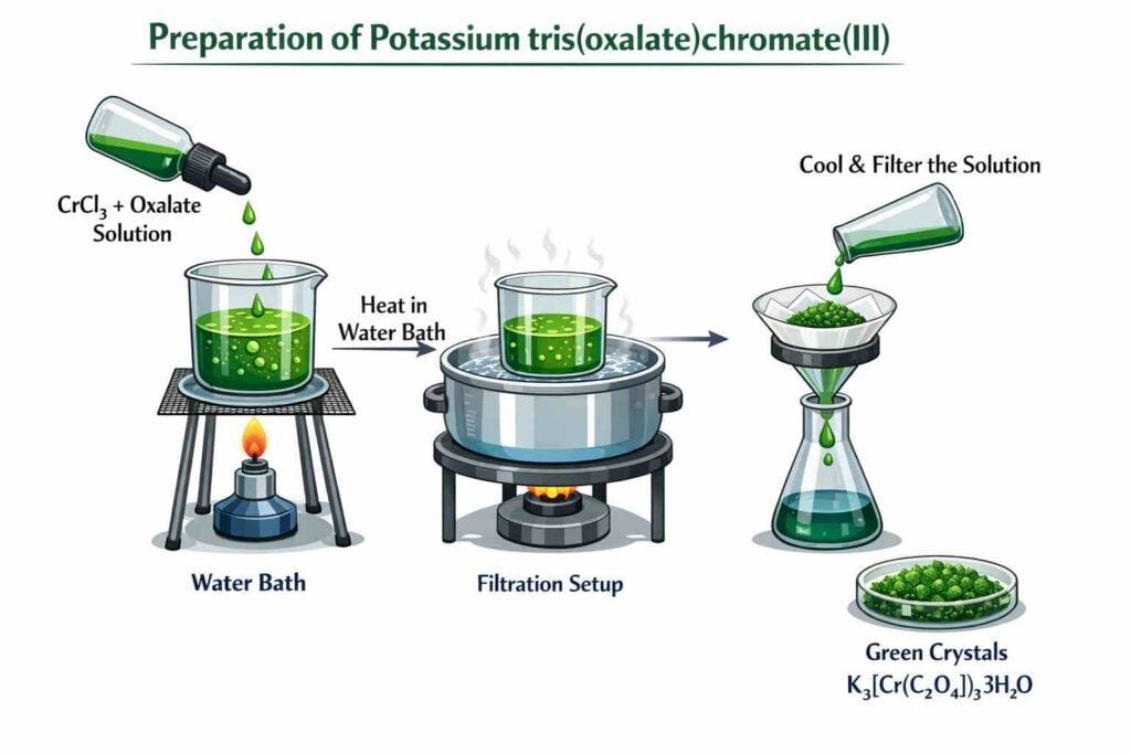 Potassium tris(oxalate) chromate(III)