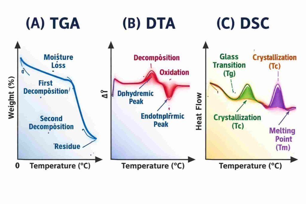 thermal transitions in dsc