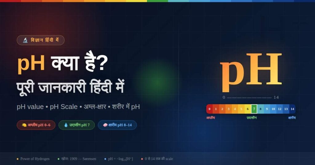 what is ph in hindi