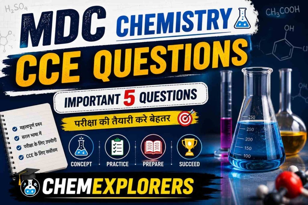 MDC Chemistry CCE Questions 2026