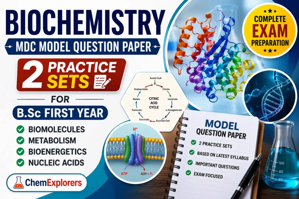 Biochemistry MDC Model Question Paper